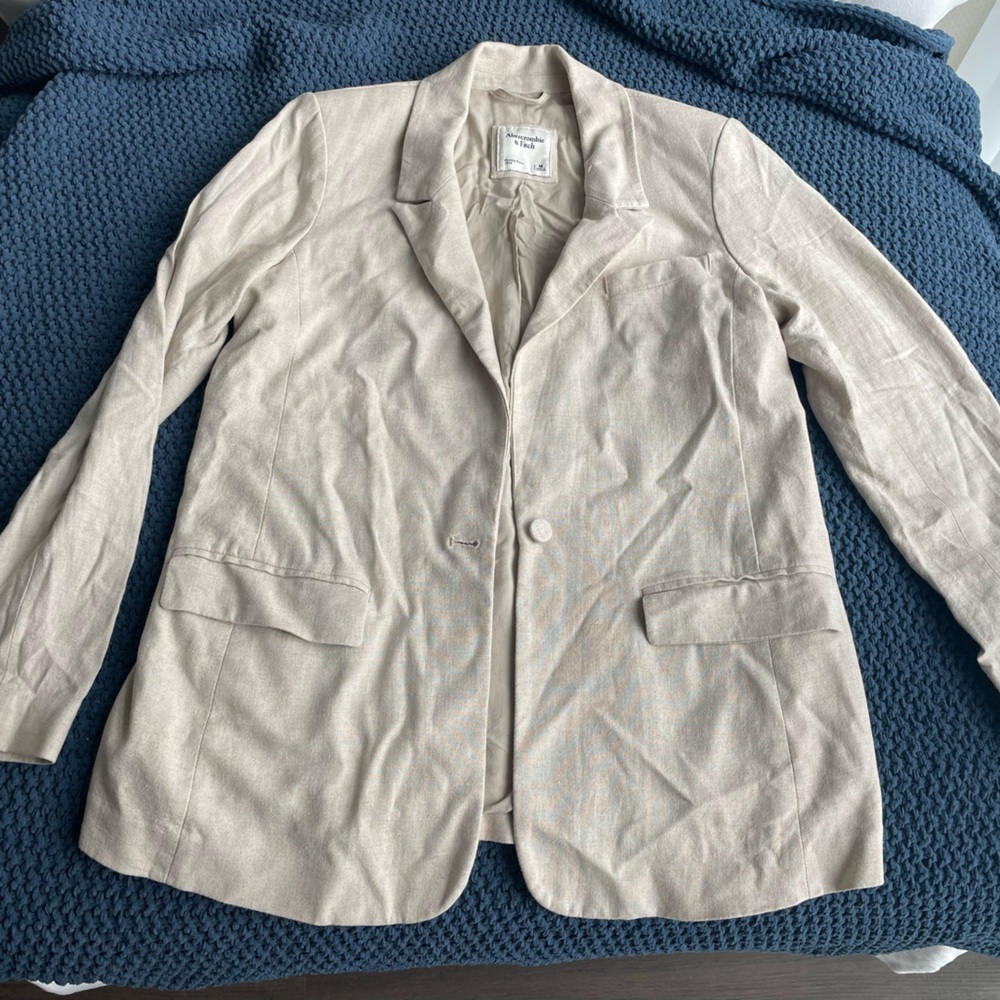 Abercrombie Linen Blazer